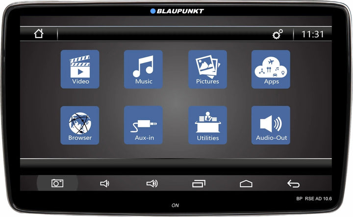 Blaupunkt BP RSE AD 10.6 - Android Touchscreen | Bowstrick.net