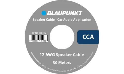Blaupunkt BP-12S-100-CCA-IN (12 GA CCA Speaker Wire - 30 Meters) | Bowstrick.net
