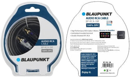 Blaupunkt BP RCA - 5 Meters (RCA Cable - OFC)