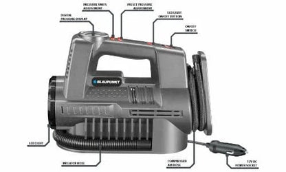 Blaupunkt Tyre Inflator TIF 21DA - 12V - view 2